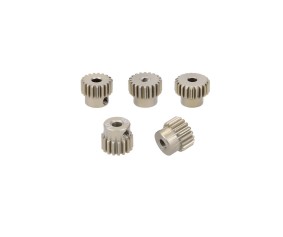 Hobby Details 48P Aluminum 7075 Hard Coated Pinion Gear - Ti Gold for 3mm Shaft with M3 set screw (25T)