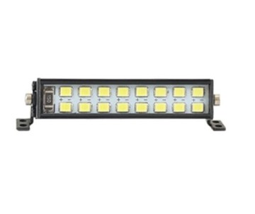 Hobby Details 1/10 Double Row Light Bar - 16 LED (White) 5-8V, Roof Mount, Receiver Plug 52x10.3mm