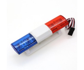 Hobby Details Round Police Light 1/10 & 1/8 RC 105mm x 13mm