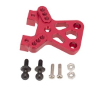 Hobby Details Traxxas 1/18 Teton Aluminum Front Shock Tower - Red - Replaces TRA7637