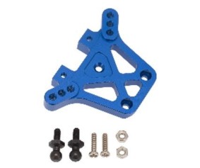 Hobby Details Traxxas 1/18 Teton Aluminum Rear Shock Tower - Blue - Replaces TRA7637