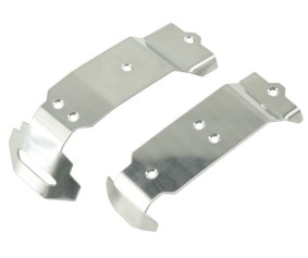 Hobby Details Stainless Steel Chassis Skid Plate for Mini Maxx - 2 Parts