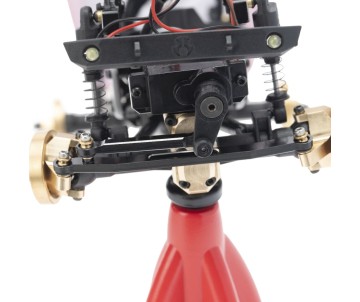 Hobby Details Axial SCX24 Aluminum Steering Set with Brass Pivot Balls