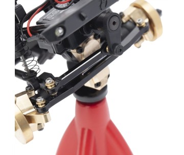 Hobby Details Axial SCX24 Aluminum Steering Set with Brass Pivot Balls