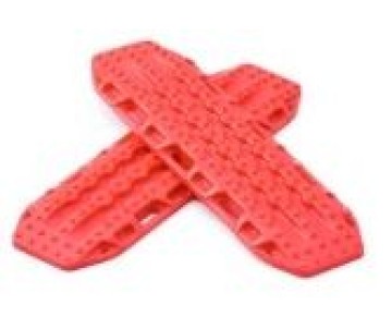 Hobby Details Plastic Recovery Ramps for 1/24 Cars 67.5x21x2.5mm (2)(Red)
