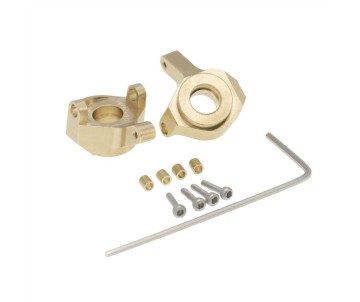 Hobby Details Axial SCX24 Brass Steering Knuckle (2) Weight: 16.0g total