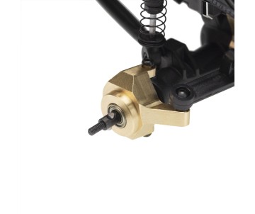 Hobby Details Axial SCX24 Brass Steering Knuckle (2) Weight: 16.0g total