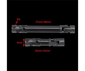 Hobby Details Drive Shaft for Axial SCX24 (90081)  1 pair Length: 57-86mm & 35-43mm