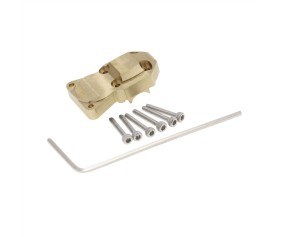 Hobby Details Axial SCX24 Brass Rear Differential Cover (1) Weight: 15.0g