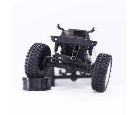 Hobby Details Axial SCX24 Aluminum 24T Servo Horn (fits original Servo)(1)(Black)