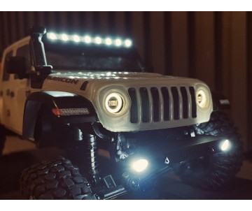 Hobby Details Axial SCX24 Jeep/SCX24 JT Gladiator LED Light Bar (62mm)