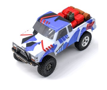 Hobby Details Plastic Mini Oil Tanks with Carriage Base for SCX24 22.8x14.2x7.5mm - 4 pcs