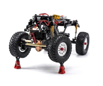 Hobby Details 1/24 Scale Metal Jack Stand for SCX24 56x13.75mm 2pcs/set