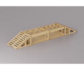 Hobby Details 1/24 and 1/18 Crawler Track - Climbing Board Style H