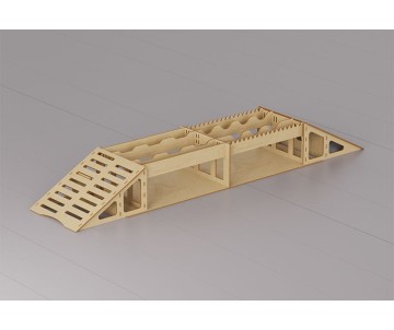 Hobby Details 1/24 and 1/18 Crawler Track - Climbing Board Style H
