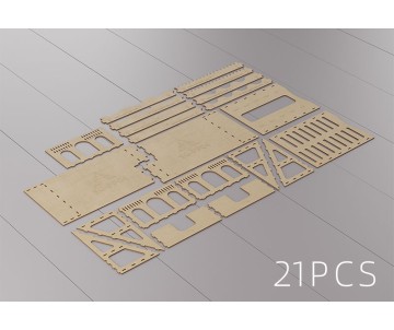 Hobby Details 1/24 and 1/18 Crawler Track - Climbing Board Style H