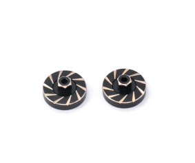 Hobby Details Brass Wheel Hex Counterweight, TRX-4M 1/18 (4)