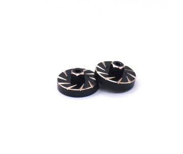 Hobby Details Brass Wheel Hex Counterweight, TRX-4M 1/18 (4)