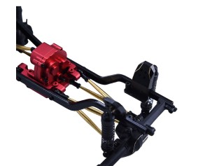 Hobby Details Aluminum Shock Mount, Traxxas TRX-4M 1/18  Black/Gold (4)