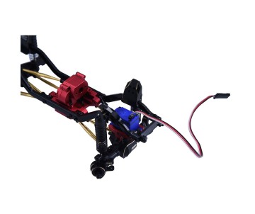 Hobby Details Aluminum Shock Mount, Traxxas TRX-4M 1/18  Black/Gold (4)