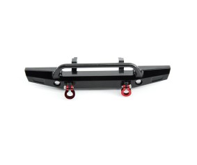 Hobby Details Traxxas 1/18 TRX-4M Aluminum Front Bumper For Defender - Black (1)