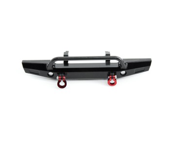 Hobby Details Traxxas 1/18 TRX-4M Aluminum Front Bumper For Defender - Black (1)