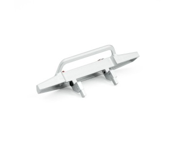 Hobby Details Traxxas 1/18 TRX-4M Aluminum Front Bumper For Defender - Silver (1)
