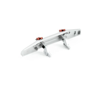 Hobby Details Traxxas 1/18 TRX-4M Aluminum Front Bumper For Defender - Silver (1)