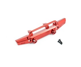 Hobby Details Traxxas 1/18 TRX-4M Aluminum Front Bumper For Defender - Red (1)