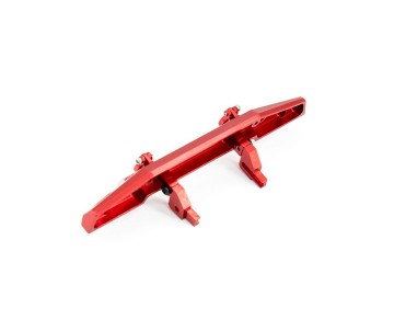 Hobby Details Traxxas 1/18 TRX-4M Aluminum Front Bumper For Defender - Red (1)