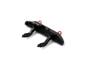 Hobby Details Traxxas 1/18 TRX-4M Aluminum Rear Bumper For Defender - Black (1)