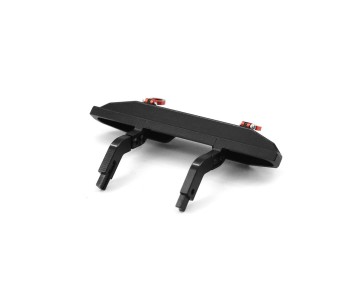 Hobby Details Traxxas 1/18 TRX-4M Aluminum Rear Bumper For Defender - Black (1)