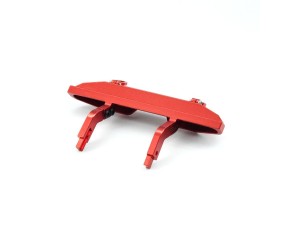 Hobby Details Traxxas 1/18 TRX-4M Aluminum Rear Bumper For Defender - Red (1)