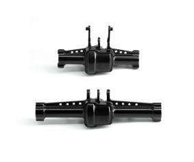 Hobby Details Traxxas 1/18 TRX-4M Aluminum Axle Housing (Front & Rear) - Black (2)