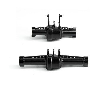 Hobby Details Traxxas 1/18 TRX-4M Aluminum Axle Housing (Front & Rear) - Black (2)