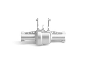 Hobby Details Traxxas 1/18 TRX-4M Aluminum Axle Housing (Front & Rear) - Silver (2)