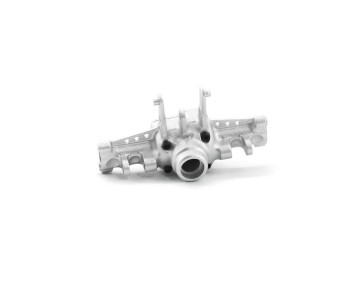Hobby Details Traxxas 1/18 TRX-4M Aluminum Axle Housing (Front & Rear) - Silver (2)