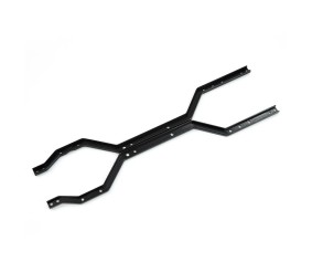 Hobby Details Traxxas 1/18 TRX-4M Aluminum Chassis Rail (Left & Right) - Black (2)