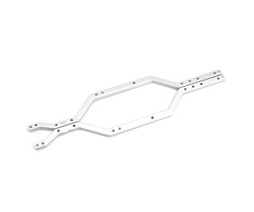 Hobby Details Traxxas 1/18 TRX-4M Aluminum Chassis Rail (Left & Right) - Silver (2)