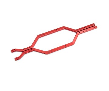 Hobby Details Traxxas 1/18 TRX-4M Aluminum Chassis Rail (Left & Right) - Red (2)