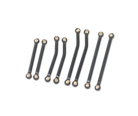 Hobby Details Traxxas 1/18 TRX-4M Aluminum Suspension Link Set - Black (8)