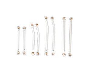 Hobby Details Traxxas 1/18 TRX-4M Aluminum Suspension Link Set - Silver (8)