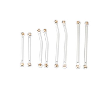 Hobby Details Traxxas 1/18 TRX-4M Aluminum Suspension Link Set - Silver (8)