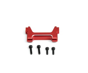 Hobby Details Traxxas 1/18 TRX-4M Aluminum Front Bumper Mount - Red (1)