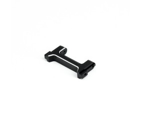 Hobby Details Traxxas 1/18 TRX-4M Aluminum Rear Bumper Mount - Black (1)