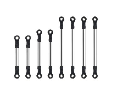 Hobby Details 1/18 TRX-4M  Stainless Steel Straight Rods (8)