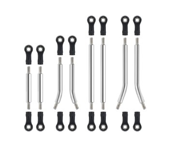 Hobby Details 1/18 TRX-4M Stainless Steel Curved Rods (8)