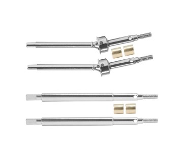 Hobby Details 1/18 TRX-4M  Stainless Steel Front & Rear CVD (4)