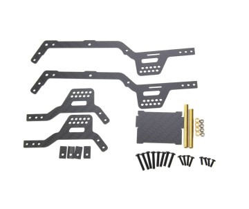 Hobby Details 1/18 TRX4M LCG Carbon Fiber Chassis Kit Frame