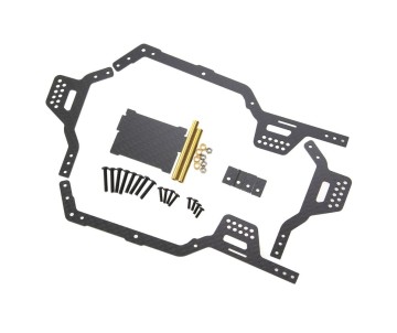 Hobby Details 1/18 TRX4M LCG Carbon Fiber Chassis Kit Frame